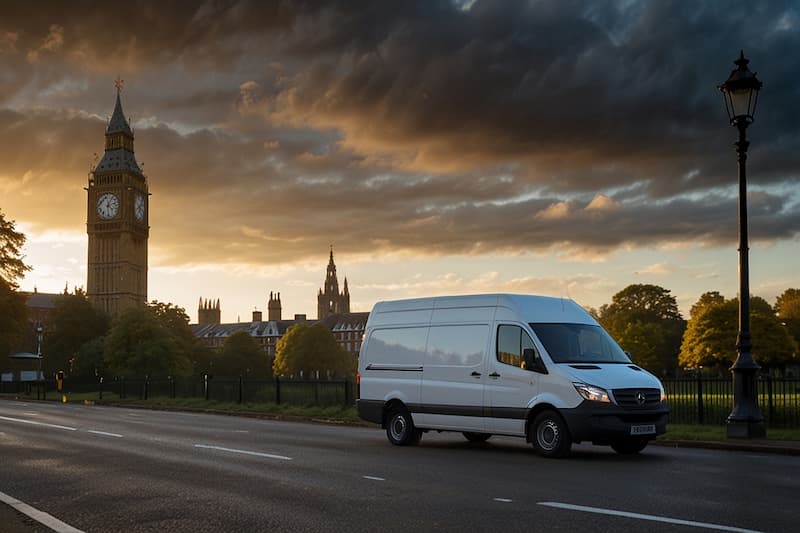 Man with a van in Clapham