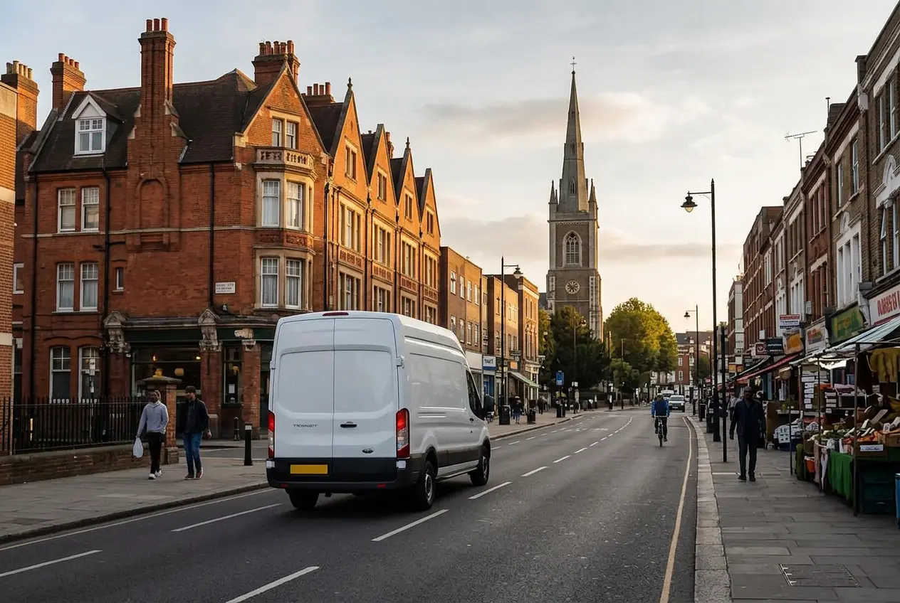 Man and van in Wood Green