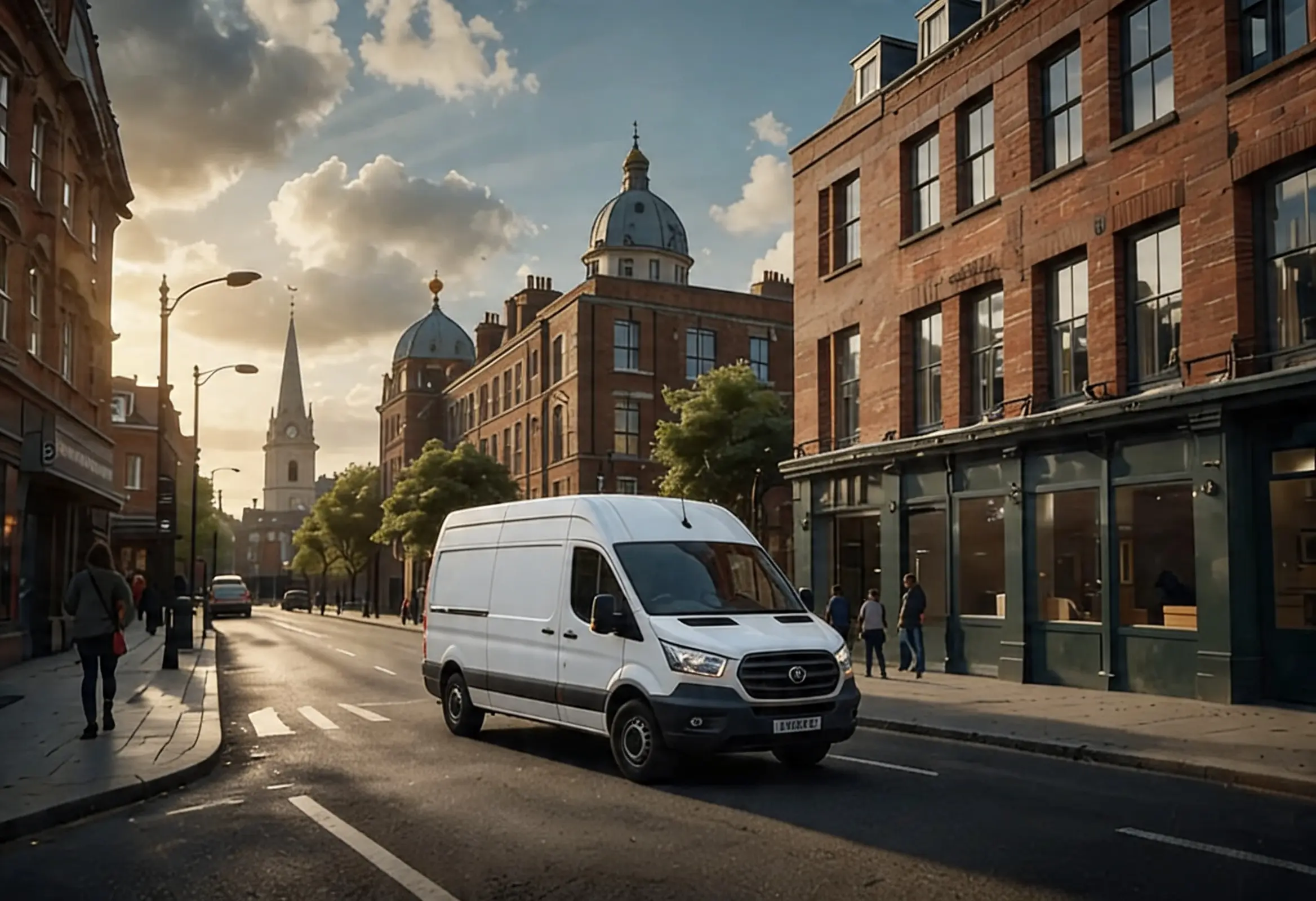Man with a van in Wood Green