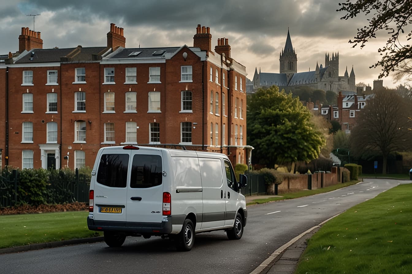 Man with a van in Hampstead
