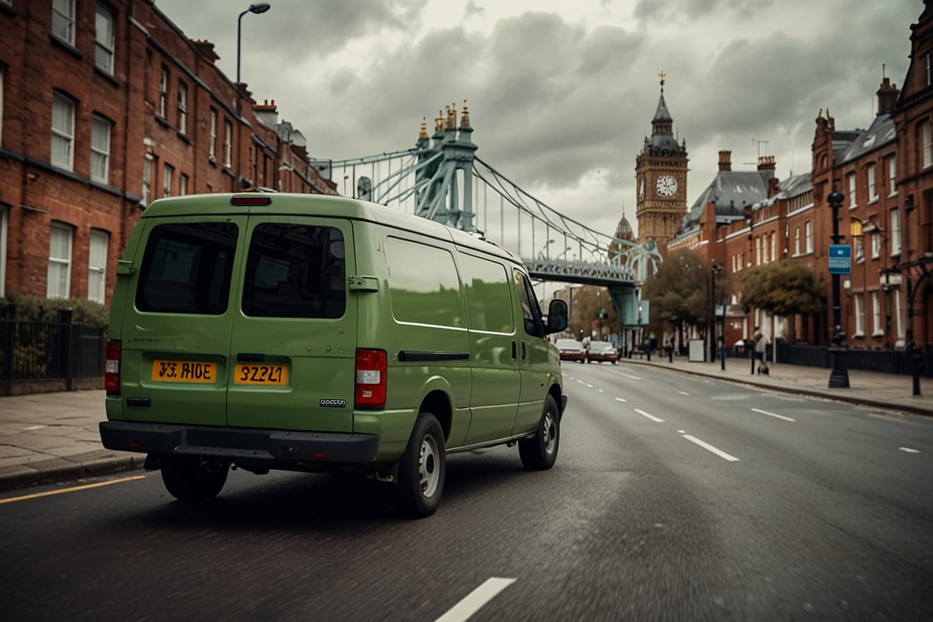 Man with a van in Kensington
