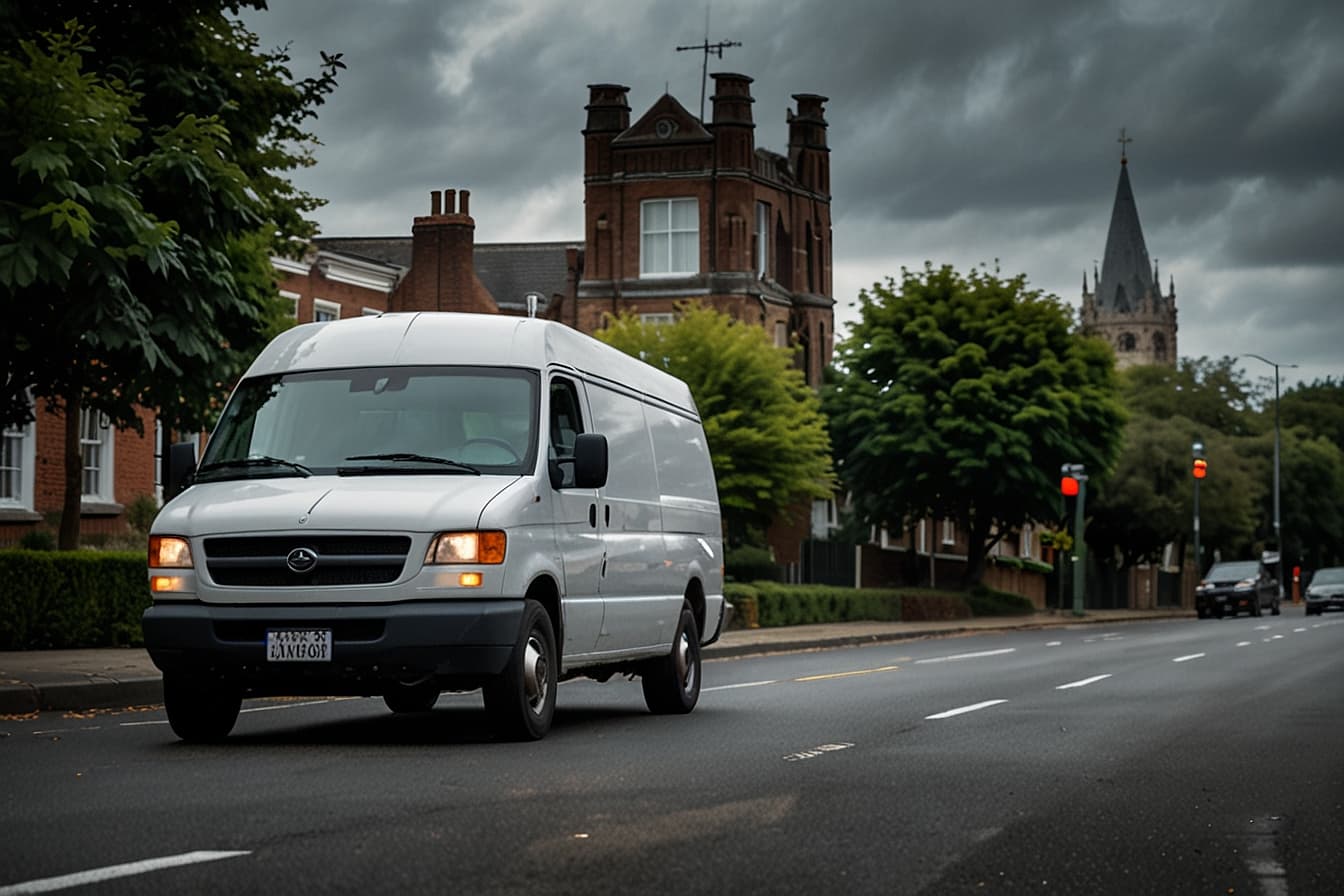 Man and van in Kensington