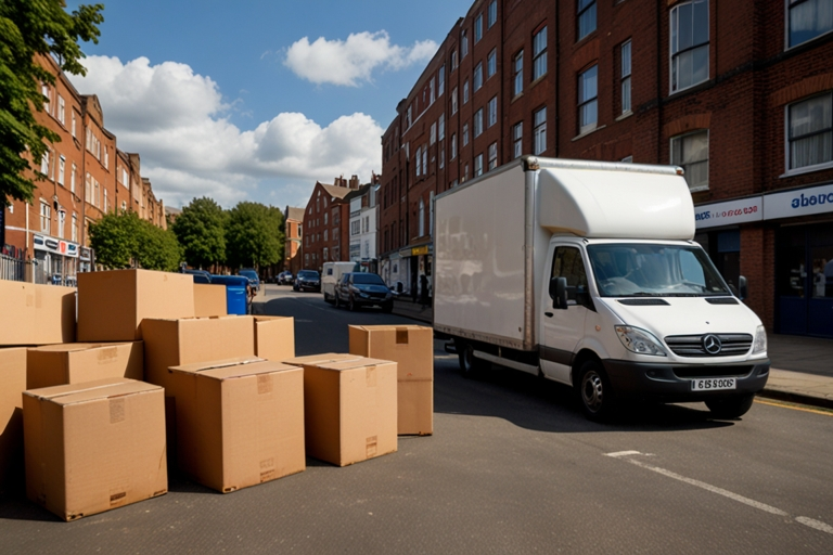 Man and van in North London